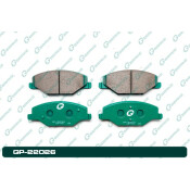 Колодки тормозные дисковые | перед G-brake, арт. GP-22026