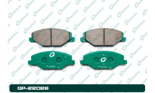 Колодки тормозные дисковые | перед G-brake, арт. GP-22026