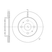 Диск тормозной G-brake, арт. GR-21307