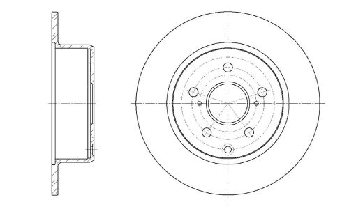 Диск тормозной G-brake, арт. GR-01170