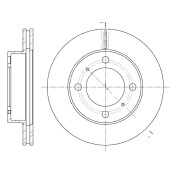 Диск тормозной G-brake, арт. GR-02077