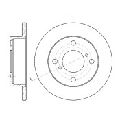Диск тормозной | перед G-brake, арт. GR-01793