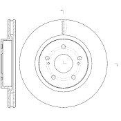 Диск тормозной | перед G-brake, арт. GR-20488