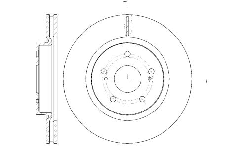 Диск тормозной | перед G-brake, арт. GR-20488