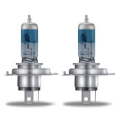 Лампа галогенная Osram Cool Blue Boost H4 (P43t, T16), 12В, 100/90Вт, 5000К, комплект 2 шт, арт. 62193CBB-HCB