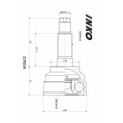 ШРУС INKO, внешний, арт. 319034