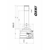 ШРУС INKO, внешний, арт. 317030