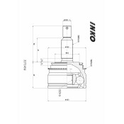 ШРУС INKO, внешний, арт. 317145A