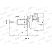 ШРУС INKO, внешний, арт. 329132