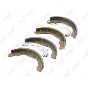 Колодки тормозные барабанные LYNXauto, комплект на ось (4 шт), арт. BS-6307