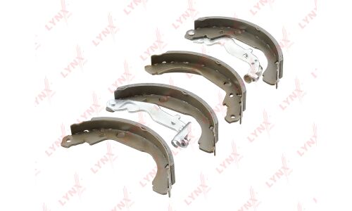 Колодки тормозные барабанные LYNXauto, комплект на ось (4 шт), арт. BS-6307