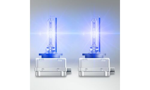 Лампа ксеноновая Osram Cool Blue Boost Xenarc D1S (PK32d-2), 85Вт, 35Вт, 7000К, комплект 2 шт, арт. 66140CBB-HCB