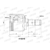 ШРУС INKO, внутренний, арт. 415016