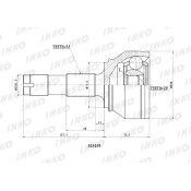 ШРУС INKO, внешний, арт. 305059