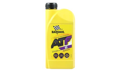 Масло трансмиссионное Bardahl ATF VI, синтетическое, универсальное, для АКПП и ГУР, 1л, арт. 36591