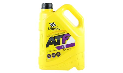 Масло трансмиссионное Bardahl ATF VI, синтетическое, универсальное, для АКПП и ГУР, 5л, арт. 36593