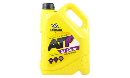 Масло трансмиссионное Bardahl ATF 8 G синтетическое, 5л, арт. 36873