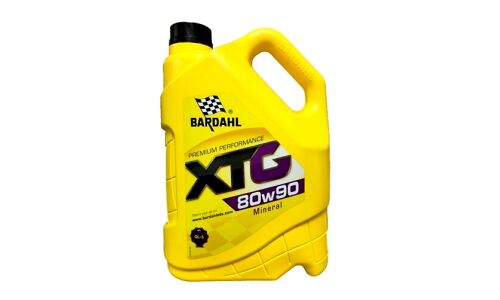 Масло трансмиссионное Bardahl XTG 80w90, минеральное, API GL-5, для МКПП, мостов и раздаточных коробок, 5л, арт. 36273