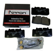 Колодки тормозные дисковые Allied Nippon, передние/задние, комплект на ось (4 шт), арт. ACV085KS