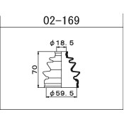 Пыльник привода Maruichi, арт. 02-169