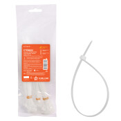 Хомут пластиковый (стяжка) Airline, 2.5x100мм / 3.6x150мм / 3.6x200мм, белый, арт. ACT-NK-15, комплект 60 шт