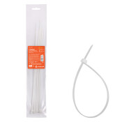 Хомут пластиковый (стяжка) Airline, 4.8x400мм, белый, арт. ACT-N-13, комплект 10 шт