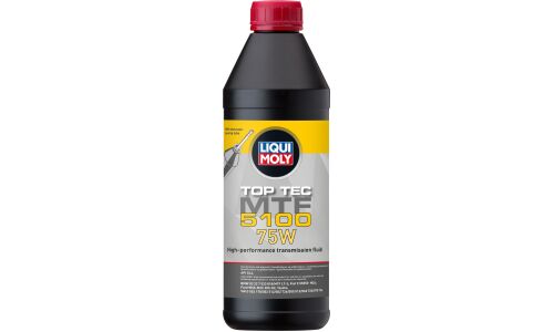 Масло трансмиссионное Liqui Moly Top Tec MTF 5100 75w минеральное, API GL-4, для механических и роботизированных КП, 1л, арт. 20842