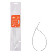 Хомут пластиковый (стяжка) Airline, 3.6x300мм, белый, комплект 10 шт, арт. ACT-N-09