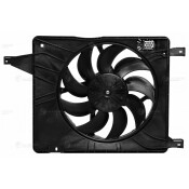 Вентилятор охлаждения радиатора Luzar, для Nissan Qashqai, арт. LFK 14JD
