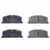 Колодки тормозные дисковые Double Force, передние, комплект на ось (4 шт), арт. DFP323