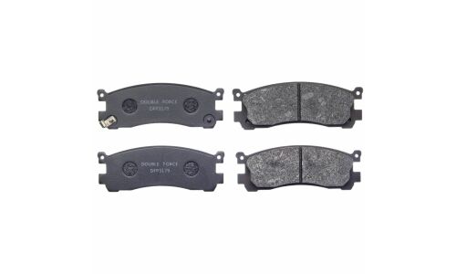 Колодки тормозные дисковые Double Force, задние, комплект на ось (4 шт), арт. DFP3179