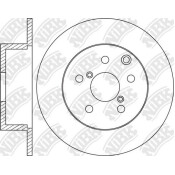 Диск тормозной NiBK, арт. RN1659