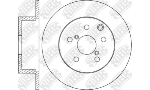 Диск тормозной NiBK, арт. RN1659