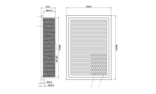 Фильтр воздушный DOUBLE FORCE, арт. DFA26100