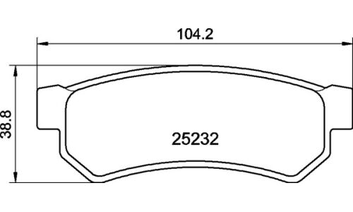 Колодки тормозные Nisshinbo дисковые, арт. NP6040