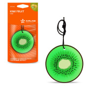 Ароматизатор подвесной Airline «Сочный фрукт» Kiwi Fruit (Киви), полимерный, арт.  AFFR090
