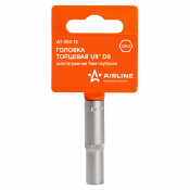 Головка торцевая Airline, длинная, 6-гранная, под квадрат 1/4