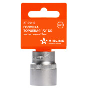 Головка торцевая Airline, короткая, 6-гранная, под квадрат 1/2