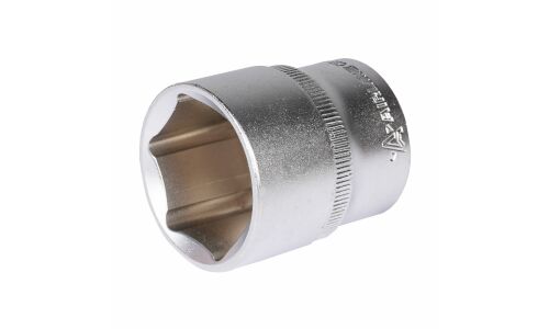Головка торцевая Airline, короткая, 6-гранная, под квадрат 1/2", 30мм, арт. AT-S12-18