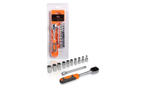 Набор торцевых головок Airline, под размер 1/4", комплект 12 предметов, арт. AT-12-26