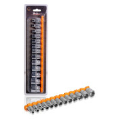 Набор торцевых головок Airline, 6-гранных, под квадрат 3/8