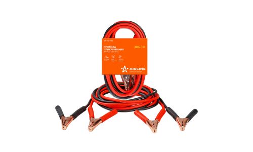 Провода пусковые Airline, 400А, сечение 10мм², длина 2.5м, арт. SA-400-09S