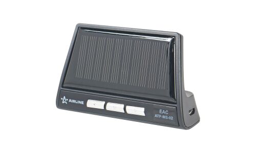 Система контроля давления в шинах (TPMS) Airline, беспроводная, 0–3.5Бар, 4 датчика с питанием от CR2050, ЖК-дисплей на солнечной батарее, арт. ATP-MS-02