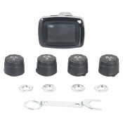 Система контроля давления в шинах (TPMS) Airline, 0–3.5Бар, 4 датчика с питанием от CR1632, ЖК-дисплей в прикуриватель, арт. ATP-MS-01