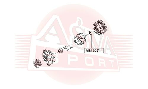 Подшипник универсальный Asva, арт. AB102711