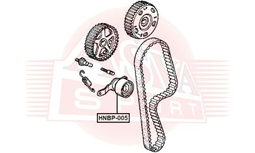 Ролик натяжной ремня ГРМ Asva, арт. HNBP-005