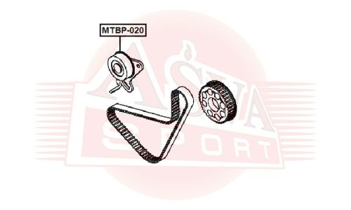 Ролик ремня ГРМ Asva, арт. MTBP-020