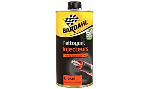 Очиститель форсунок Bardahl Diesel Injector Cleaner, присадка в дизельное топливо, предотвращаяет образование отложений, бутылка 1л, арт. 11551