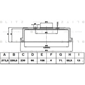 Барабан тормозной Blitz, арт. BT0111