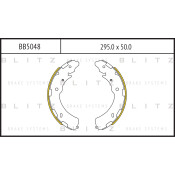 Колодки тормозные барабанные Blitz, комплект на ось (4 шт), арт. BB5048